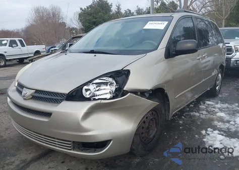 2004 Toyota Sienna Ce z USA, uszkodzony, nr VIN 5TDZA23C64S199550